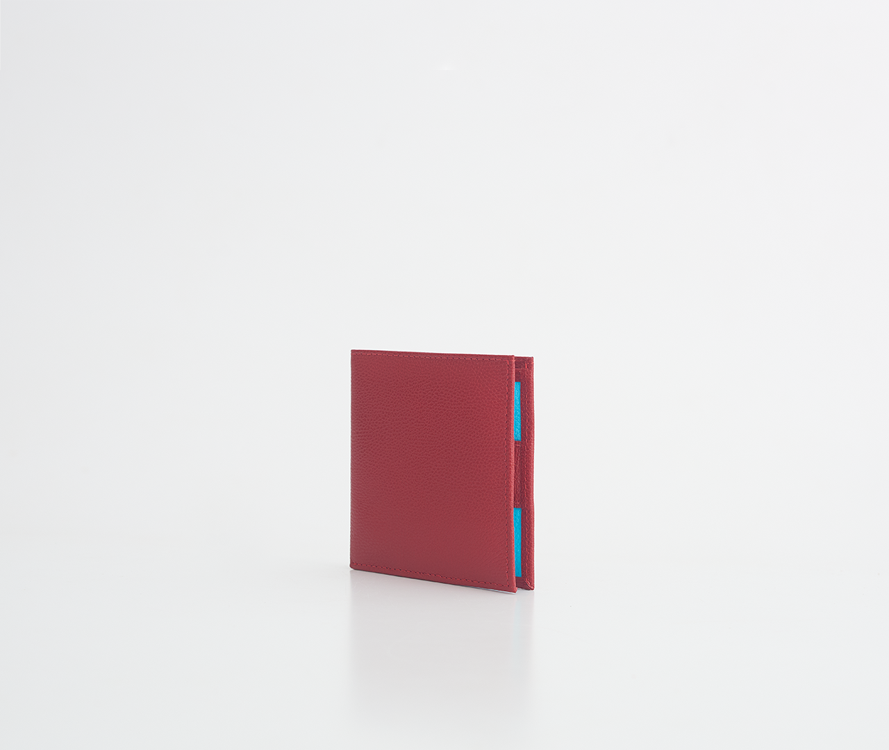 Kurze rote Geldbörse