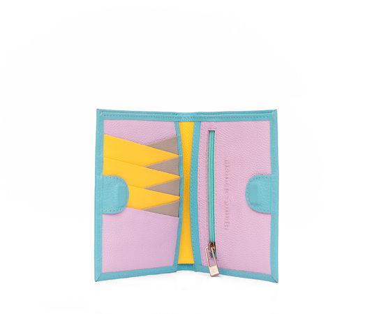 Medium Wallet Light Blue