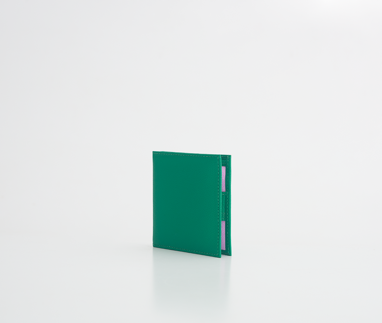 Kurze grüne Geldbörse