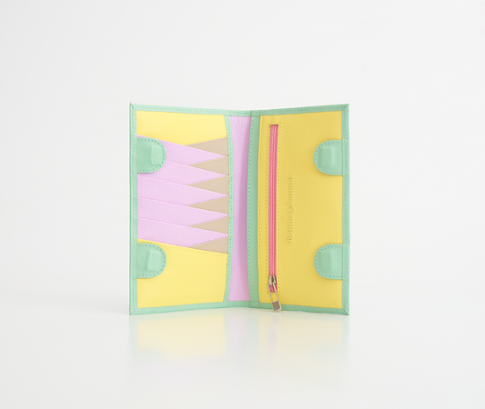 Large Wallet Mint Green